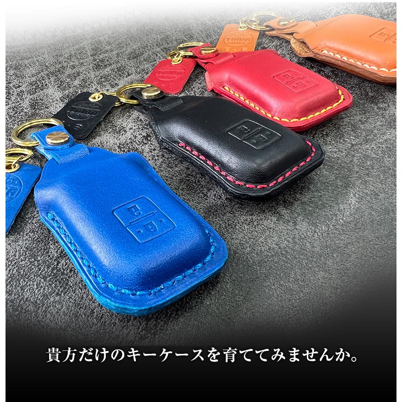 スズキ車専用 本革 キーケース ハンドメイド ジムニー ハスラー