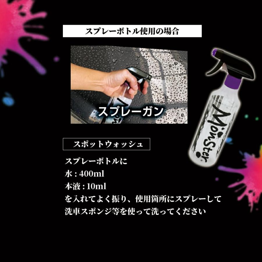 高撥水 コーティング モンスター ラピッドグロス | コーティング剤 車