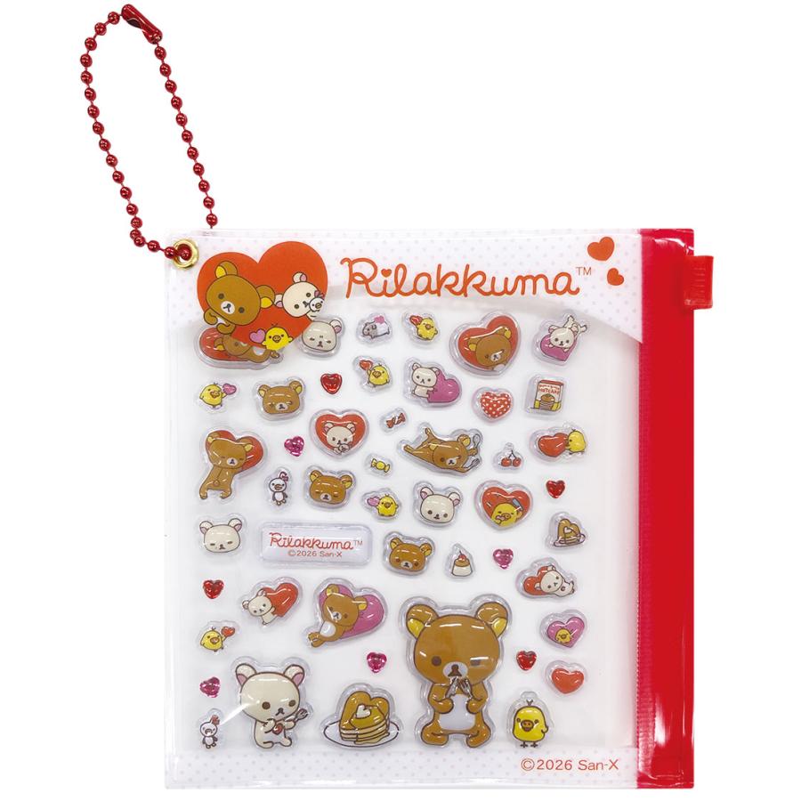 リラックマ ミニデコパーツ | キイロイトリ コリラックマ ハート
