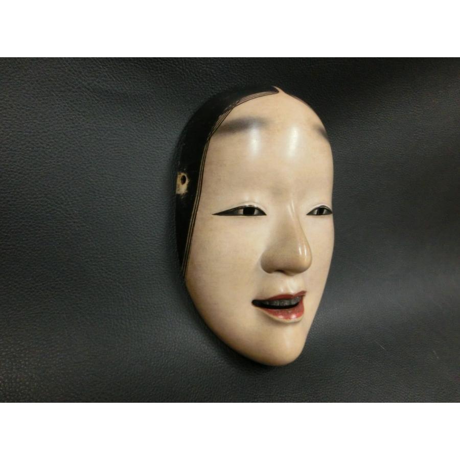 能面 深井 女面、若類 能楽 銘：安右衛門 検： 歌舞伎 狂言 雅楽 日舞