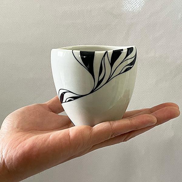 砥部焼 おしゃれ エチュードカップ フリーカップ 湯呑み モダン 窯元 和将窯 Washo-101 |  | 05