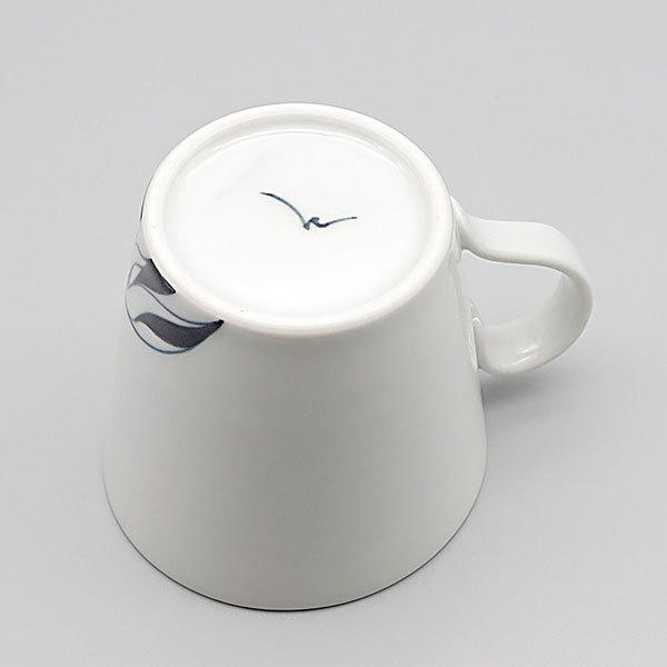 砥部焼 おしゃれ コーヒーカップ スリム ティーカップ モダン 白黒 窯元 和将窯 Washo-110 |  | 06