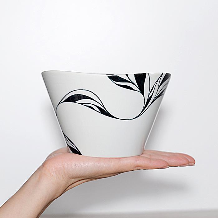 砥部焼 おしゃれ ヌードルボウル S ラーメン鉢 小さめ 小ぶり 丼 器 うどん鉢 窯元 和将窯 Washo-211 |  | 05