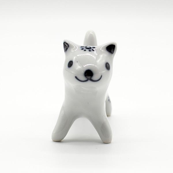 ネコのリングホルダー 猫 置物 陶器 おしゃれ リングピロー 砥部焼 和将窯 Washo-303 |  | 06