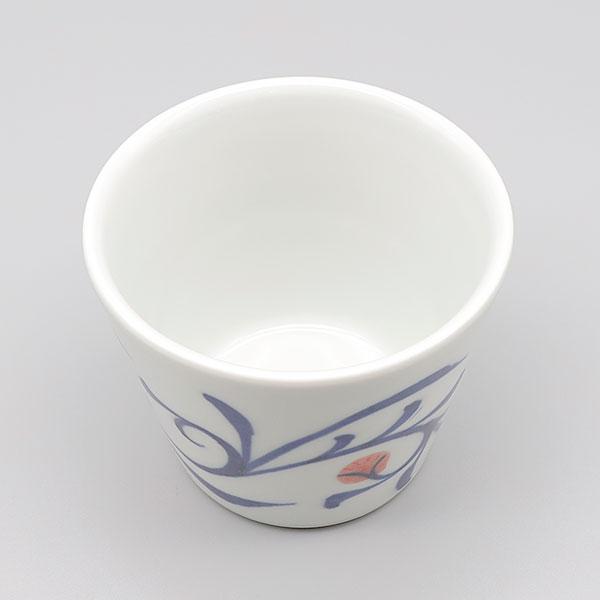 砥部焼 陶器 和風 蕎麦猪口 青唐草 そば猪口 そばちょこ 手作り 窯元