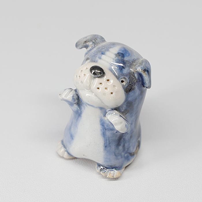 2018干支 犬 青 置物 干支の置物 いぬ イヌ 戌 かわいい 縁起物 手作り