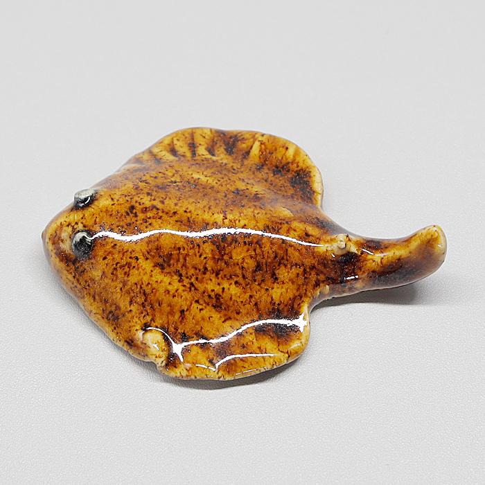 陶器箸置き エイ はし置き 箸休め 置物 かわいい 魚 手作り 和風 風泥