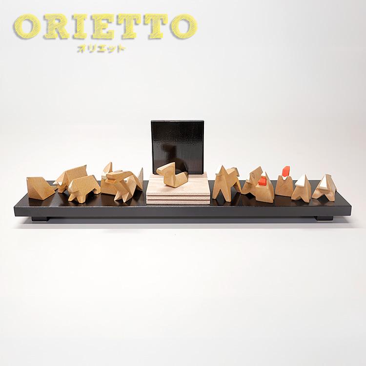 干支の置物 かわいい おしゃれ オリエット 十二干支 セット シラキ