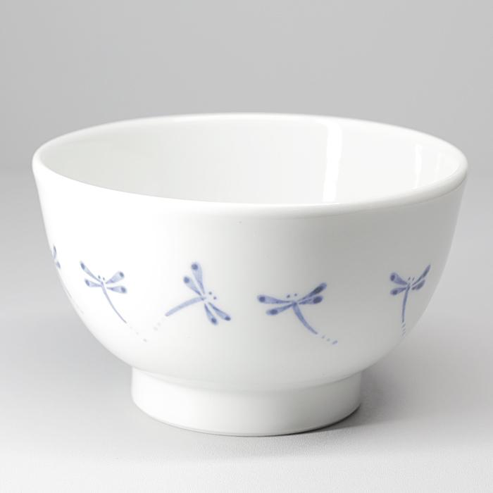 砥部焼 夫婦茶碗 トンボ ペア セット 飯碗 和風 陶器 手作り おしゃれ