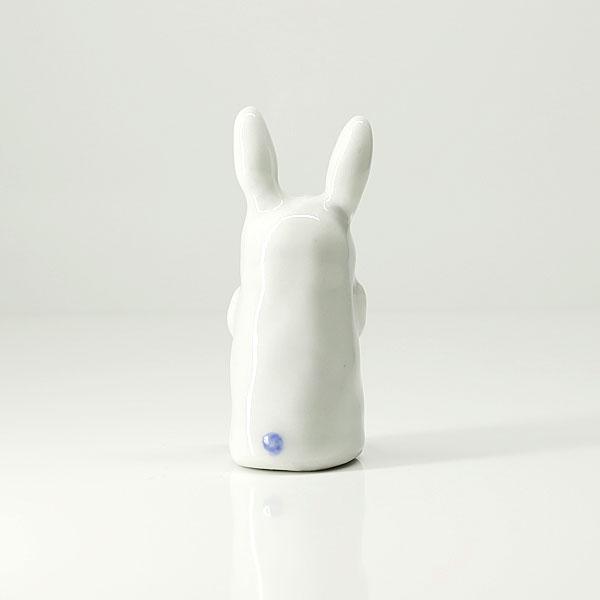 砥部焼 かわいい 干支 卯 置物 兎 うさぎ 縁起物 陶器 手作り 窯元