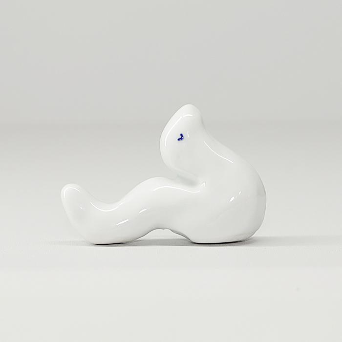 砥部焼 かわいい 2025 干支 巳 ペアセット 青 置物 蛇 へび ヘビ