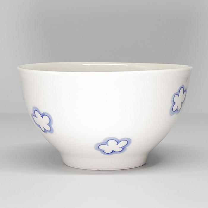 砥部焼 辰 茶碗 干支 龍 竜 飯椀 陶器 手作り tsuneoka ceramics 愛媛