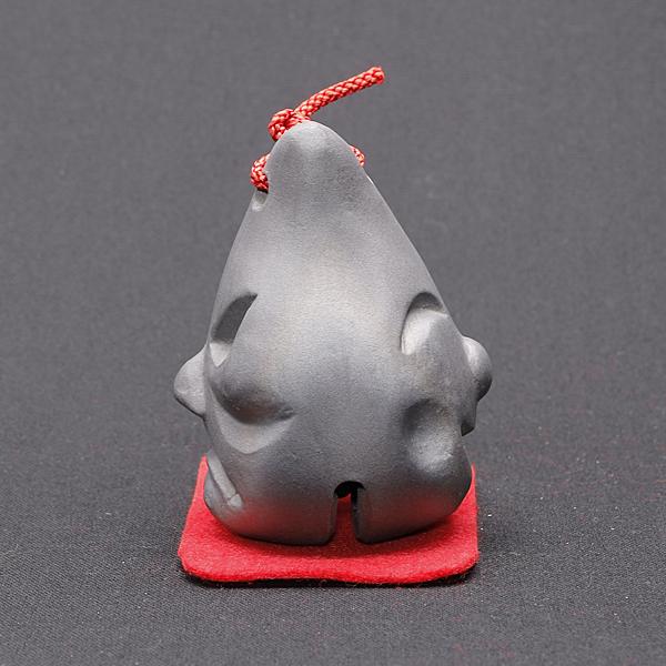 現代の名工 菊間瓦 鬼瓦 にこちゃん 置物 いぶし銀 鬼師 伝統工芸品
