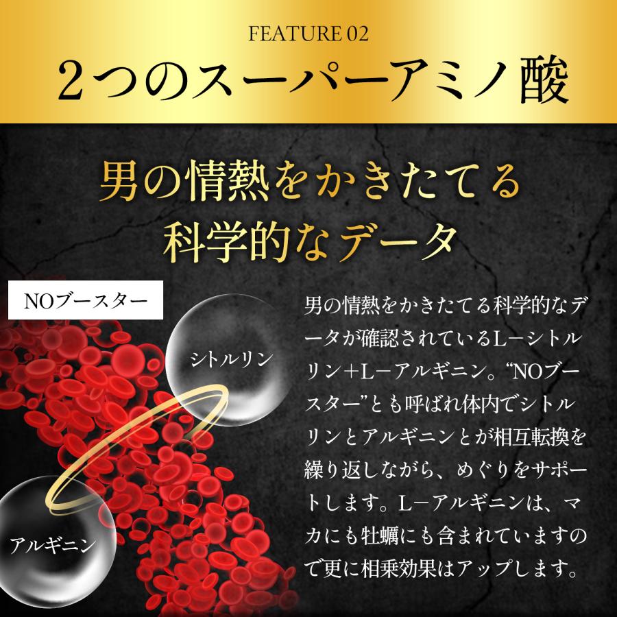 マカサプリ 活精力 10倍濃縮マカエキス13,500mg 50倍濃縮牡蠣エキス