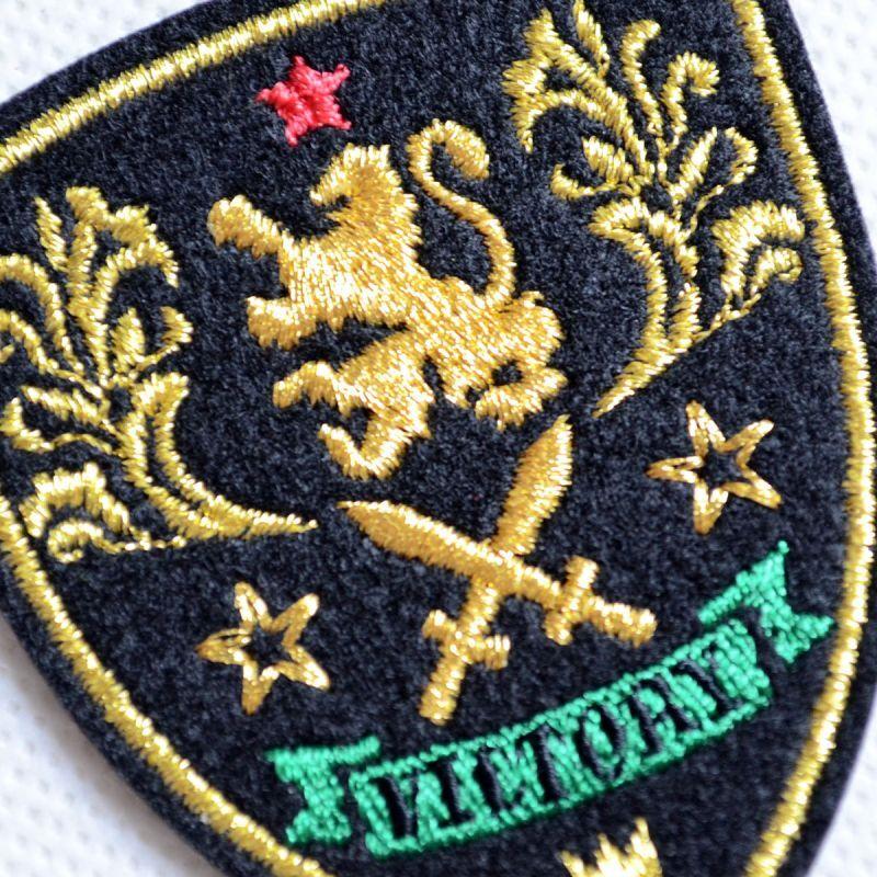 ワッペン アイロン おしゃれ 刺繍 エンブレムワッペン VICTORY 名前