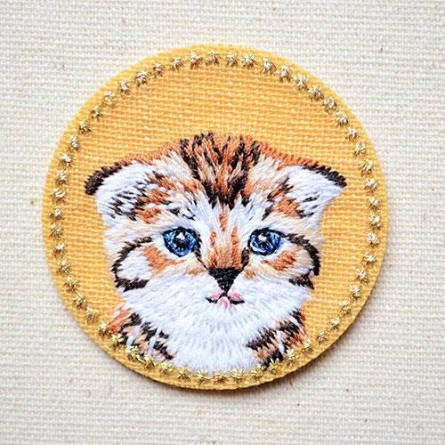 ワッペン アイロン おしゃれ 刺繍 リンリンエミリー スコティッシュ