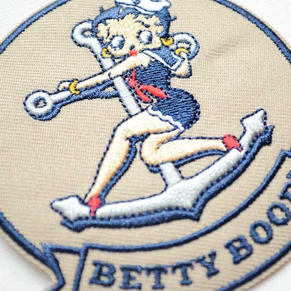 ワッペン ベティブープ Betty Boop(マリン/セーラー) BBW-005｜wappenstore｜02