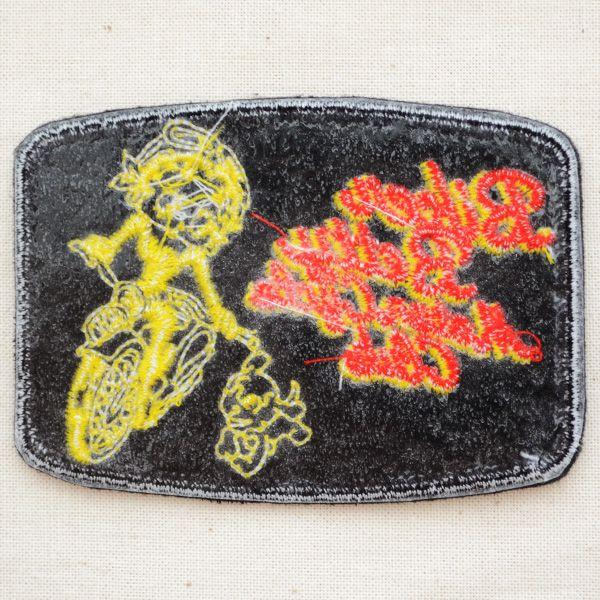 ワッペン アイロン おしゃれ 刺繍 ベティブープ Betty Boop(バイカー