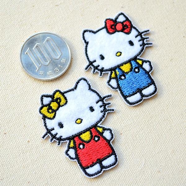 sanrio（サンリオ） ワッペン アイロン おしゃれ 刺繍 ワッペン キティ