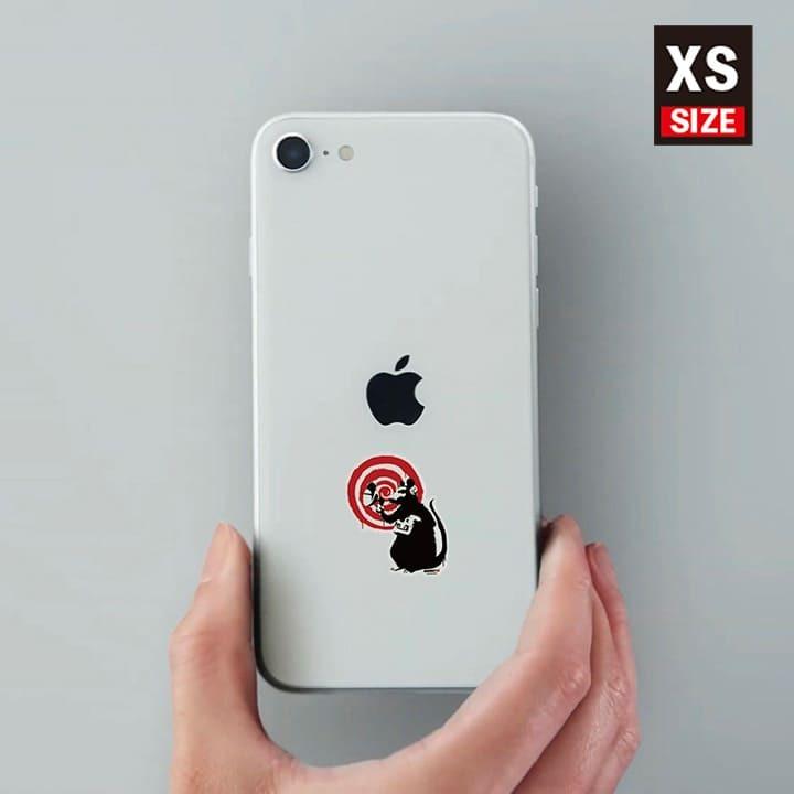 ステッカー 車 かっこいい ブランド おしゃれ スマホ バンクシー Radar Rat 015 S クリア Bnk 015 S ワッペン 雑貨通販ワッペンストア 通販 Yahoo ショッピング