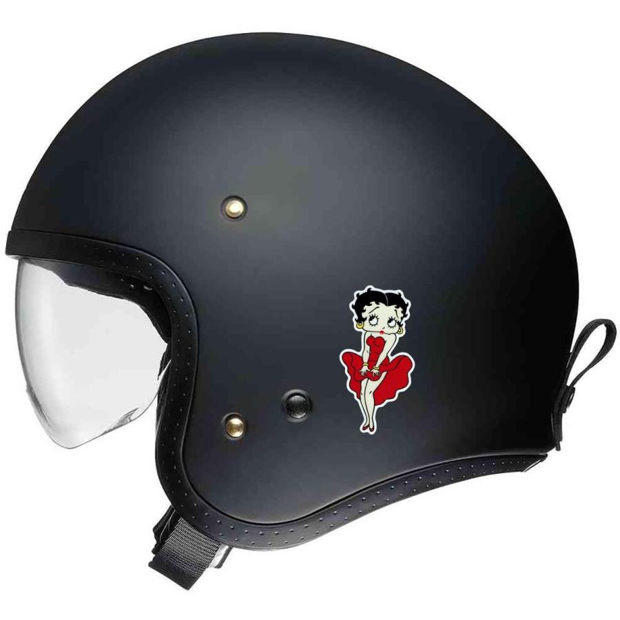 正規品直輸入 ステッカー 車 かっこいい ベティブープ Betty Boopかわいい バイク カスタム スマホ シール Bt 02 モンロー Cisama Sc Gov Br