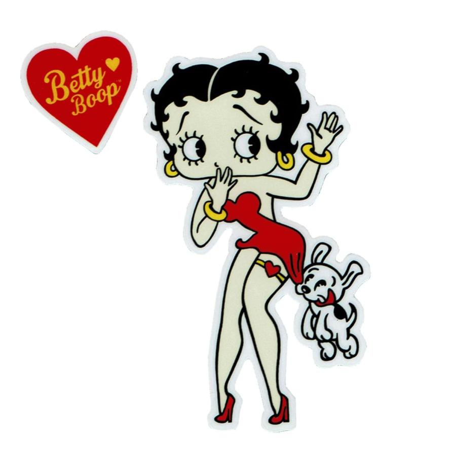 BETTY BOOP ワッペン アイロン おしゃれ 刺繍 ステッカー 車