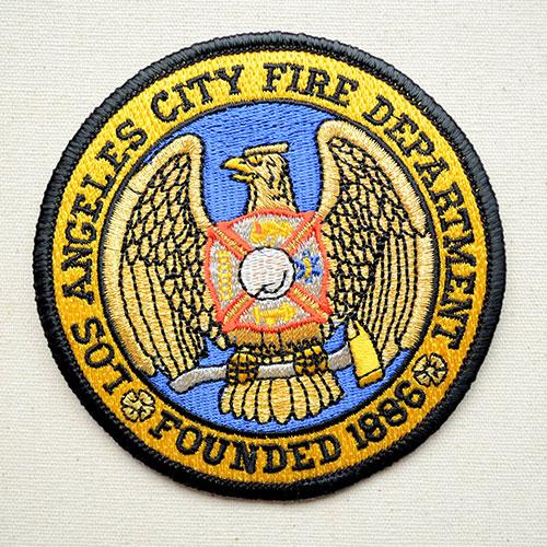 ビックアメリカンワッペン ロサンゼルス市消防局 名前 作り方 Bw003 Bw003 ワッペン 雑貨通販ワッペンストア 通販 Yahoo ショッピング