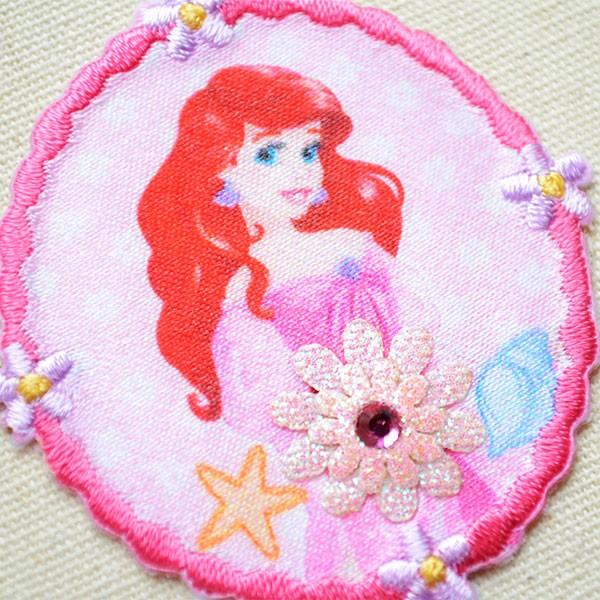 シールワッペン プリンセス アリエル お花 名前 作り方 D01y03 D01y03 ワッペン 雑貨通販ワッペンストア 通販 Yahoo ショッピング