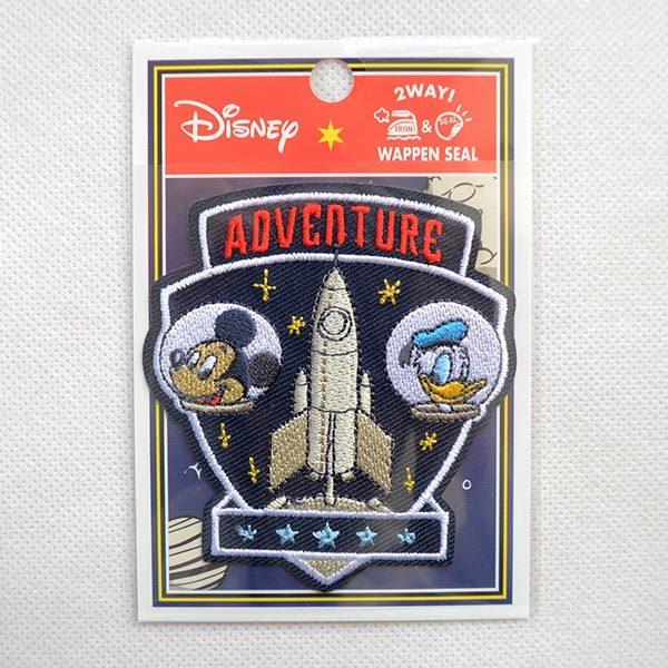 Disney（ディズニー） ワッペン アイロン おしゃれ 刺繍 ワッペン