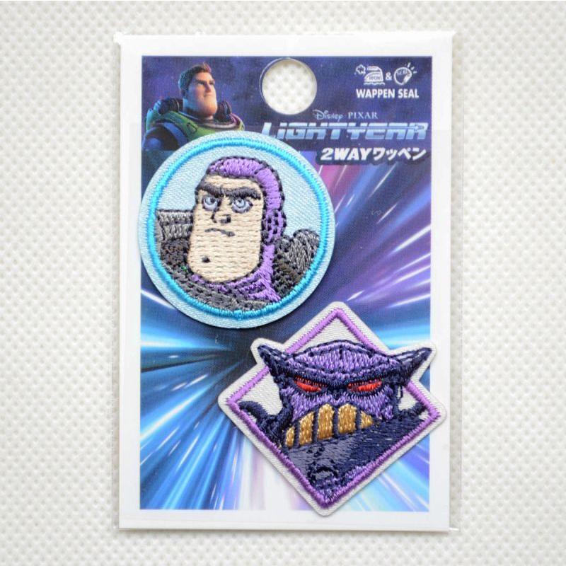 バズ　ワッペンバッジセット バズライトイヤー アストロブラスター ワッペンバッジ 2個セット