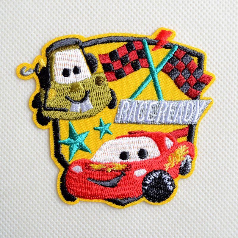 新品　カーズ and文字　刺繍3点セット Disney（ディズニー） ワッペン アイロン おしゃれ 刺繍 ワッペン Cars