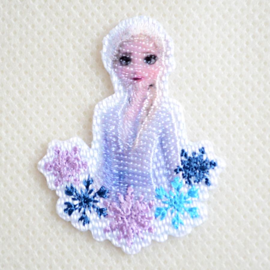 Disney（ディズニー） アナと雪の女王 ワッペン アナ雪 アイロン