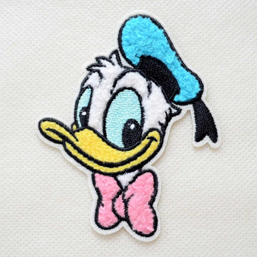 ディズニーDisney　ドナルドダックの壁掛け　壁飾り　刺繍　海外製　当時物 Disney（ディズニー） ワッペン ドナルドダック レトロ サガラ