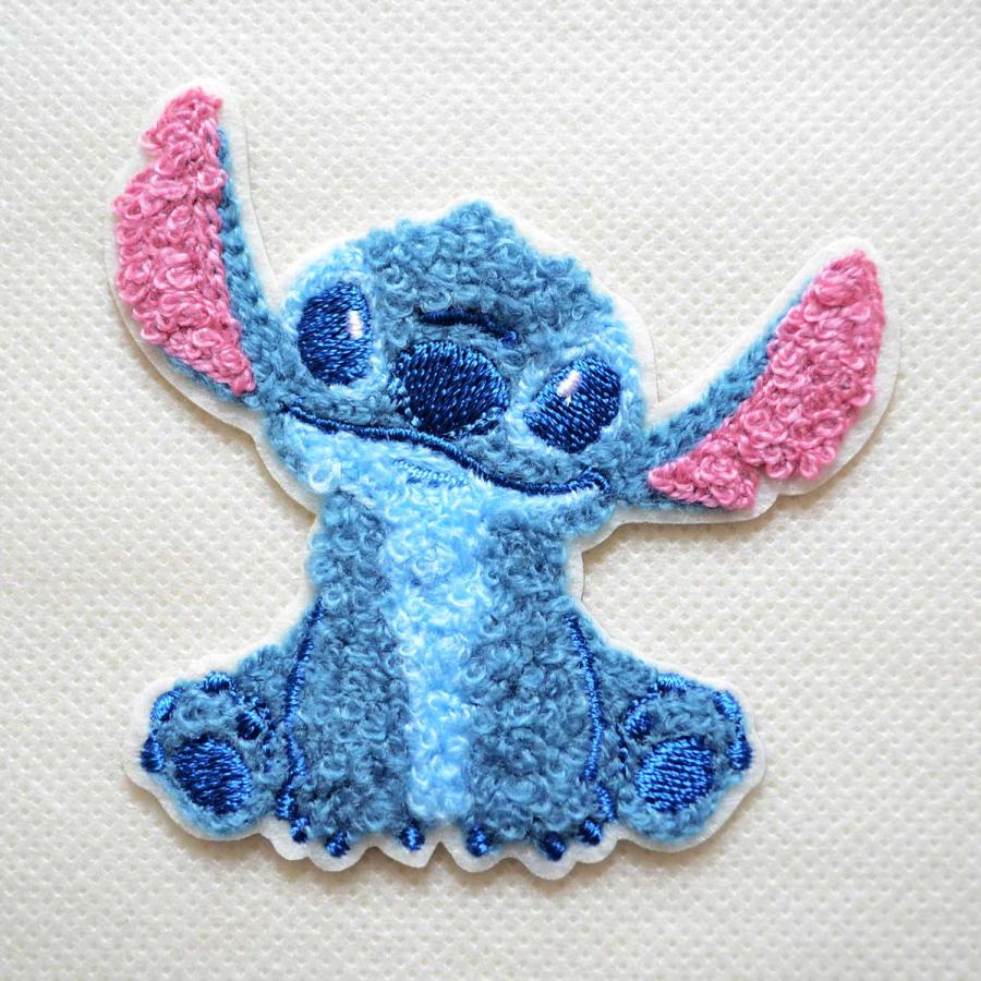 ワッペン スティッチ おすわり サガラ刺繍 名前 作り方 手芸