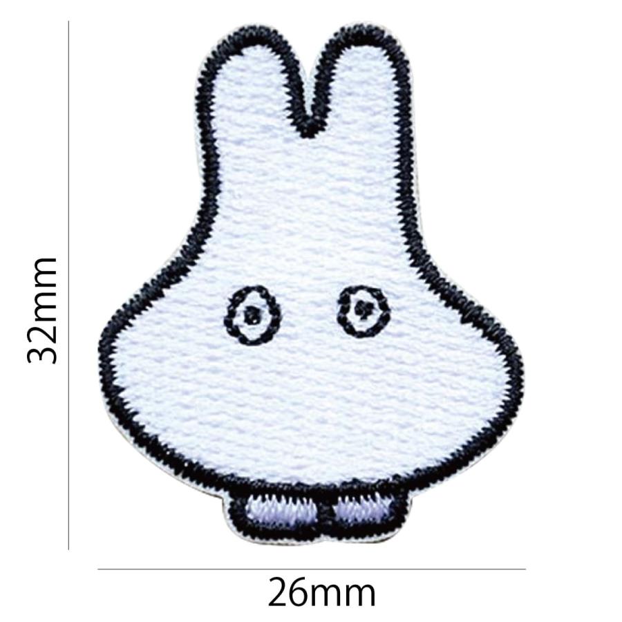 Miffy ワッペン アイロン おしゃれ 刺繍 かわいい おばけ