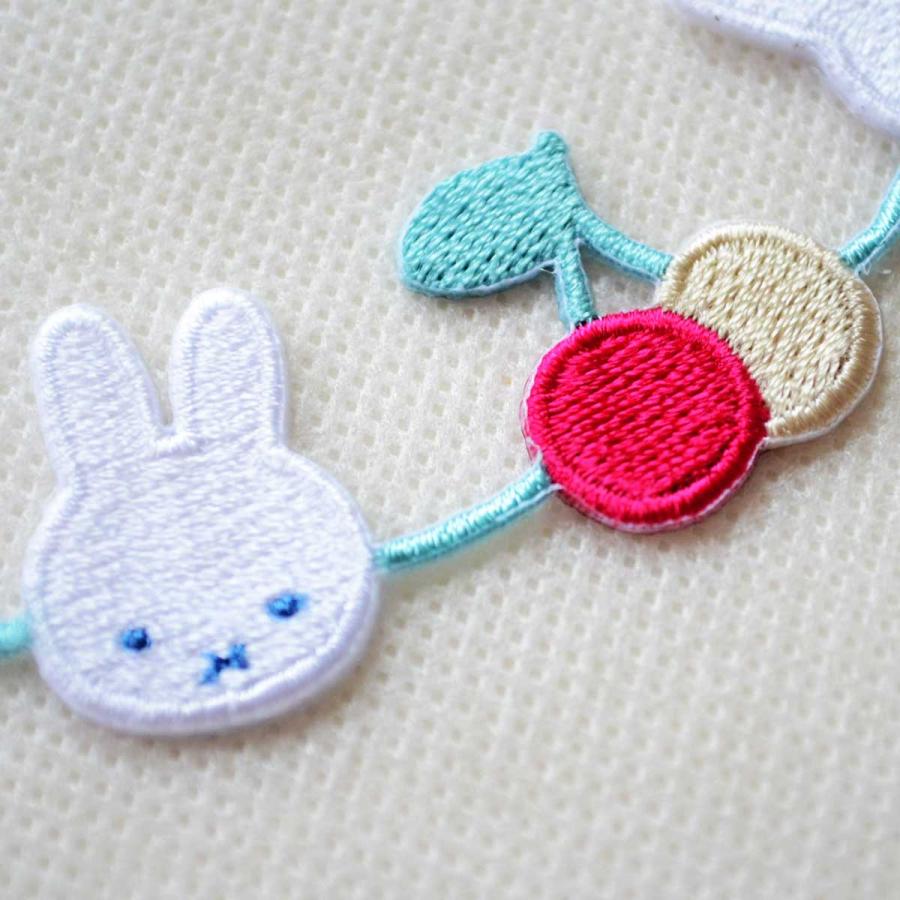 Miffy（ミッフィー） ワッペン ディックブルーナ さくらんぼ ライン