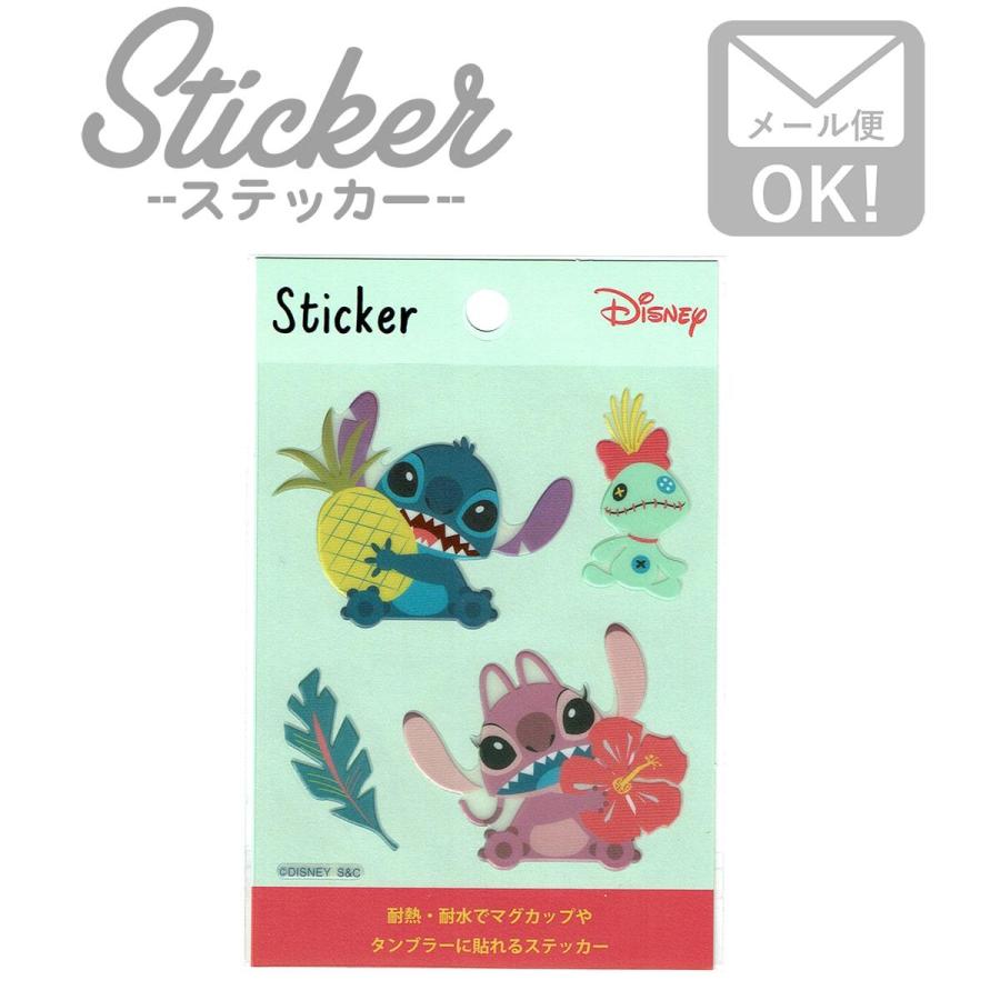 ステッカー シール Disney ディズニー 耐熱耐水ステッカー スティッチ Dwg18 カスタマイズ オリジナル Dwg18 ワッペン 雑貨通販ワッペンストア 通販 Yahoo ショッピング