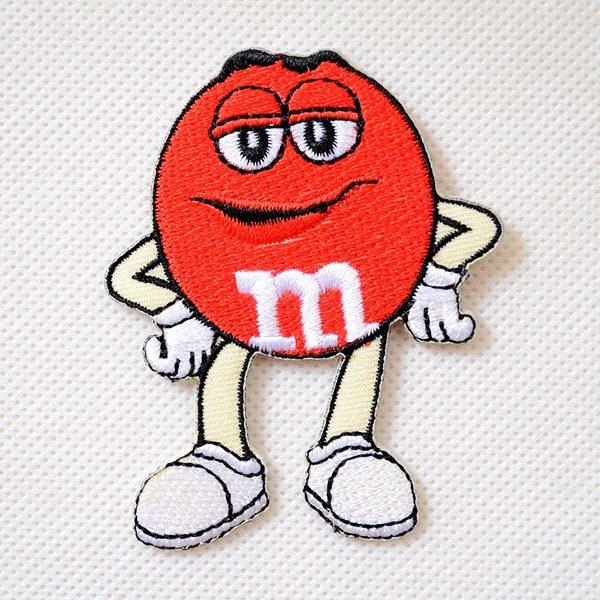 エムズ ワッペン アイロン おしゃれ 刺繍 ワッペン M&M's