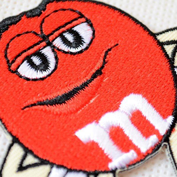 エムズ ワッペン アイロン おしゃれ 刺繍 ワッペン M&M's