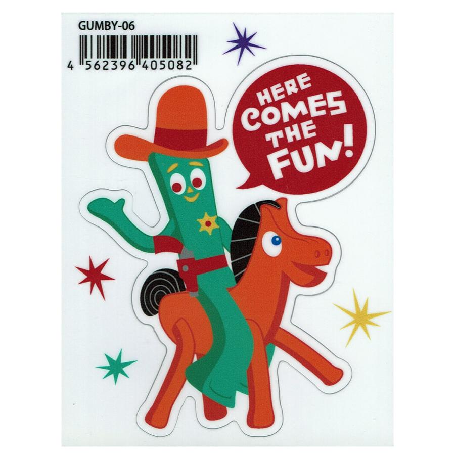 品揃え豊富で ステッカー シール アメリカン雑貨 Gumby 06 ガンビー オフィシャル アメリカン 耐水ステッカー カスタマイズ オリジナル Columbiatools Com