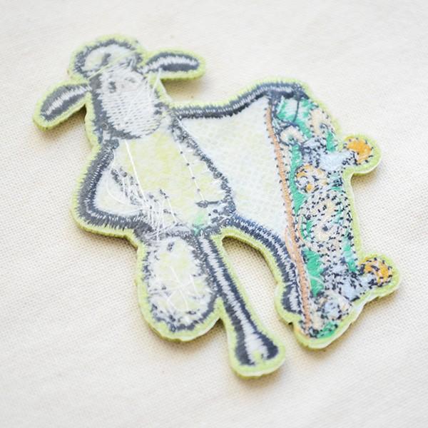 ワッペン アイロン おしゃれ 刺繍 ひつじのショーン/Shaum the Sheep