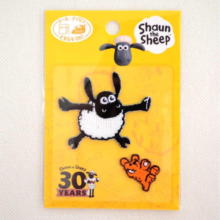 ワッペン アイロン おしゃれ 刺繍 ひつじのショーン ティミー 30周年 Shaum the Sheep 名前 作り方 HS700-HS23 |  | 04