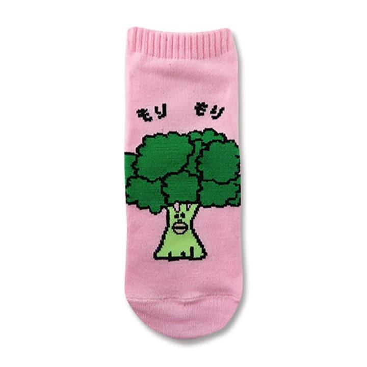 靴下 レディース おしゃれ ソックス ピンク ブロッコリー カワイイ キャラクター ヘタクソ Hsox Broccoli ワッペン 雑貨通販ワッペンストア 通販 Yahoo ショッピング