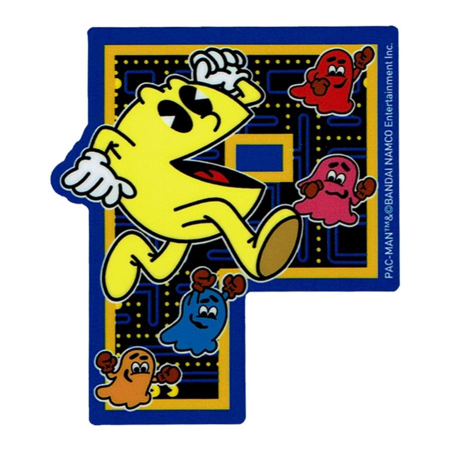 ステッカー シール おしゃれ カワイイ パックマン レトロ イラスト ダイカット ゲーム キャラクター Pac Man ライセンス商品 Lcs1066 カスタマイズ オリジナル Lcs1066 ワッペン 雑貨通販ワッペンストア 通販 Yahoo ショッピング