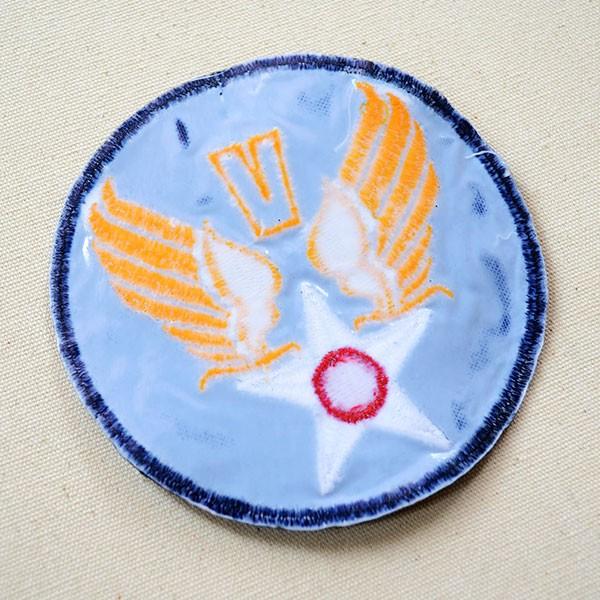 ワッペン アイロン おしゃれ 刺繍 ミリタリーワッペン U.S.Air Force