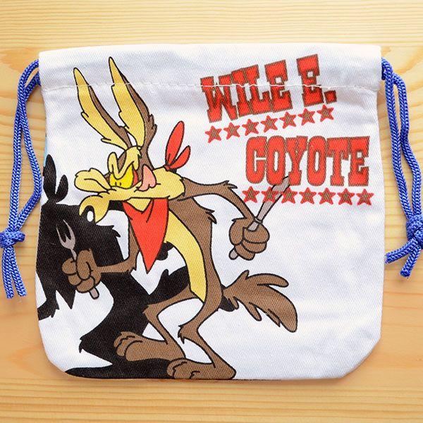 アメリカンキャラ巾着袋 S ロードランナー ワイリーコヨーテ Ljk S034 Ljk S034 ワッペン 雑貨通販ワッペンストア 通販 Yahoo ショッピング