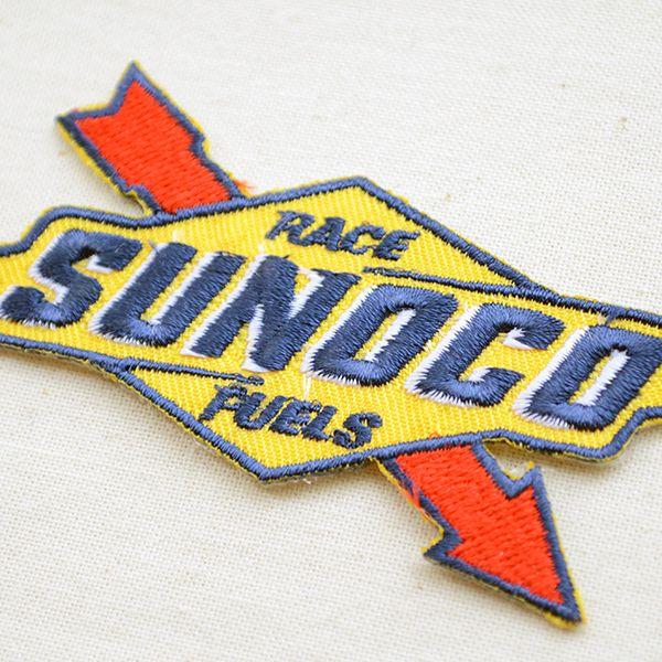 ワッペン アイロン おしゃれ 刺繍 ロゴワッペン Sunoco スノコオイル