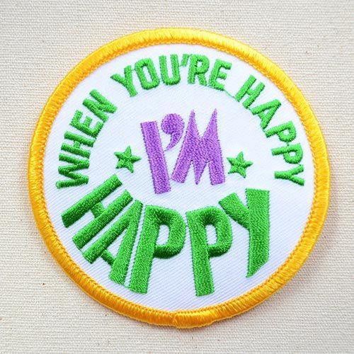 アメリカンワッペン I M Happy 名前 作り方 M 016 M 016 ワッペン 雑貨通販ワッペンストア 通販 Yahoo ショッピング