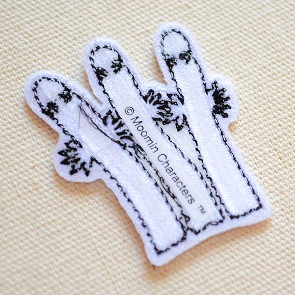 MOOMIN ワッペン アイロン おしゃれ 刺繍 ニョロニョロ ミニ