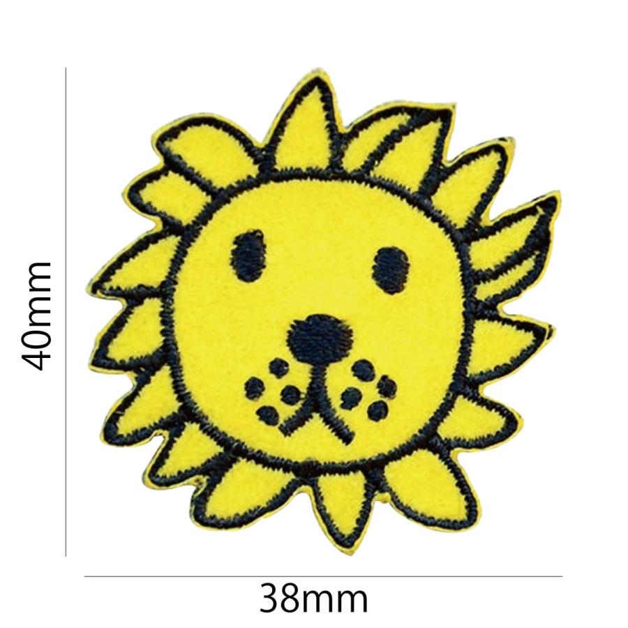 ワッペン アイロン おしゃれ 刺繍 かわいい ディックブルーナ ライオン フェイス 名前 作り方 Mfa003 Mfa003 ワッペン 雑貨通販ワッペンストア 通販 Yahoo ショッピング